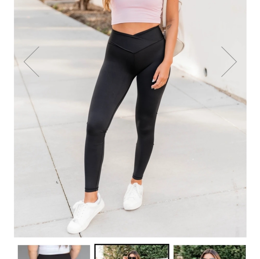Pink Lily Leggings